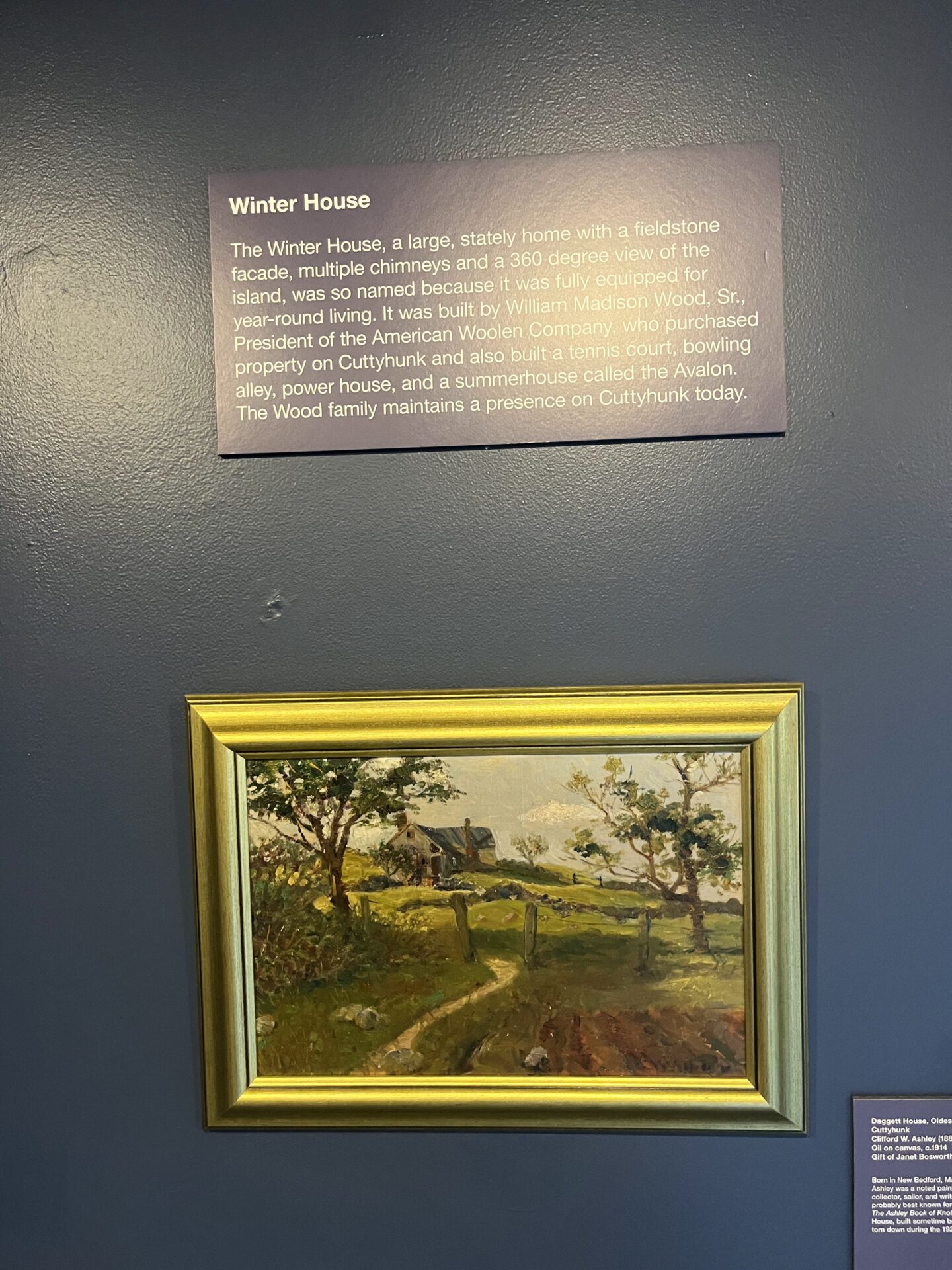 Cuttyhunk historical society exhibit