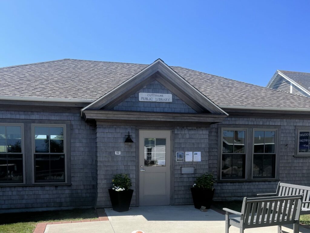 Front of the Cuttyhunk Library