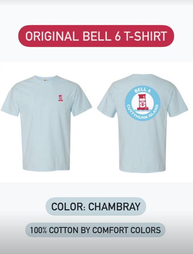Bell 6 Light Blue Shirt