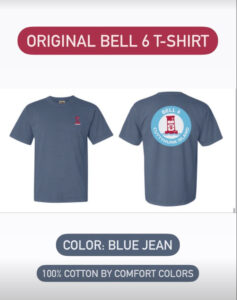Bell 6 Blue Shirt