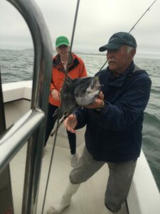 Catching fish on cuttyhunk Island